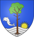 Blason de la ville de Sausset-les-Pins (13)